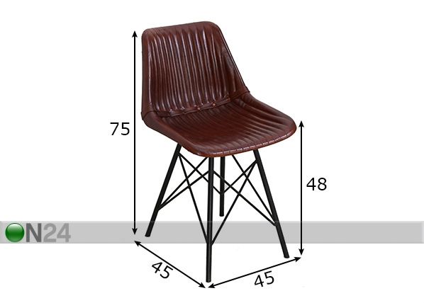 Söögitool Sit mõõdud