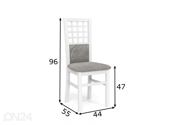 Söögitoolid, 2 tk mõõdud