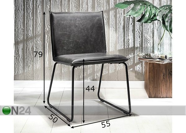Söögitoolid Sit, 2 tk mõõdud