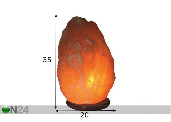 Soolalamp 20-25kg mõõdud