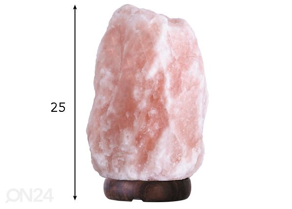 Soolalamp 8 kg mõõdud