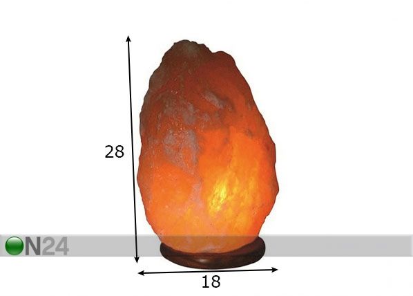 Soolalamp 9-12kg mõõdud