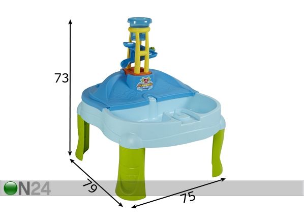 Step2 liiva ja veega mängulaud mõõdud