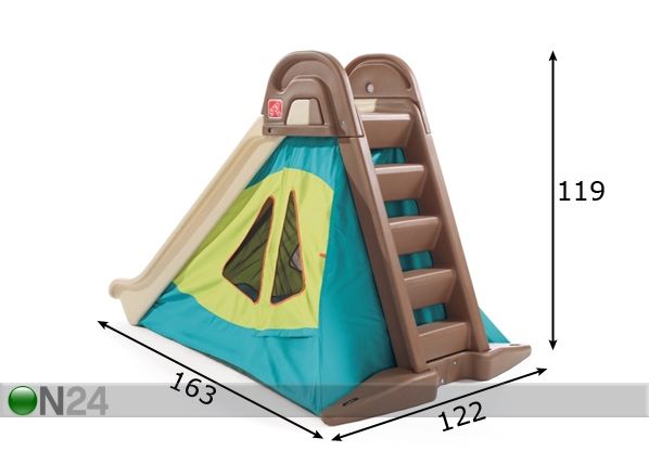 Step2 liumägi telgiga mõõdud