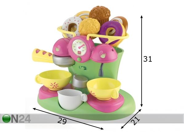 Step2 minikohvik mõõdud