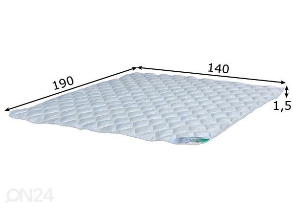 Stroma kattemadrats Top 140x190 cm mõõdud