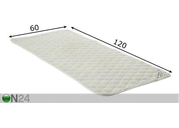 Stroma kattemadrats Top 60x120 cm mõõdud