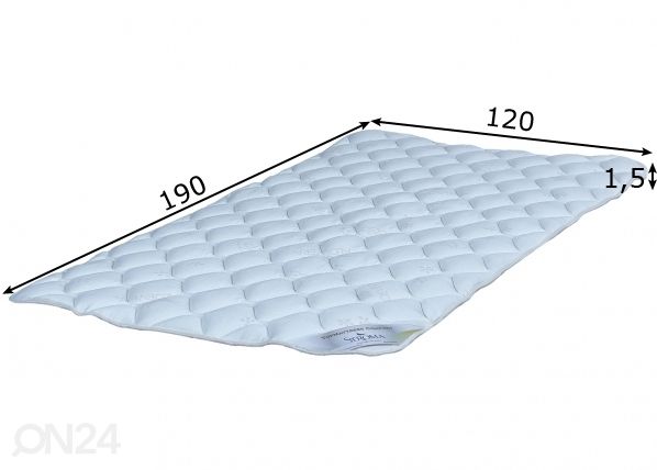 Stroma kattemadrats Top Comfort 120x190 cm mõõdud