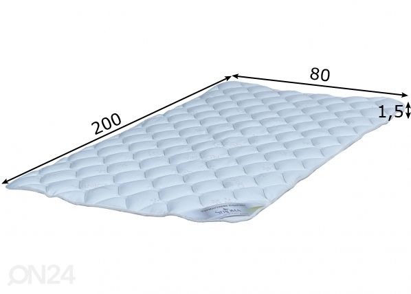 Stroma kattemadrats Top Comfort 80x200 cm mõõdud