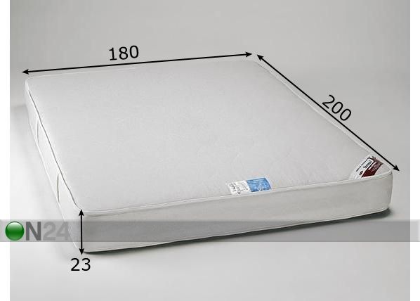Stroma madrats Kookos Ökoloogiline 180x200 cm mõõdud