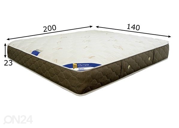 Stroma madrats Olympia 140x200 cm mõõdud