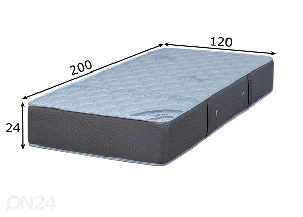 Stroma madrats Orfeas 120x200 cm mõõdud