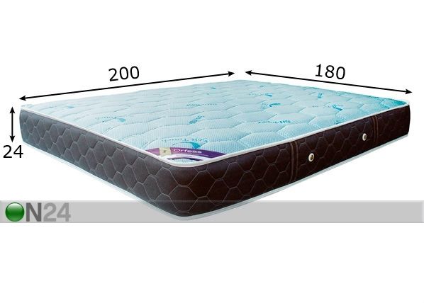 Stroma madrats Orfeas 180x200 cm mõõdud