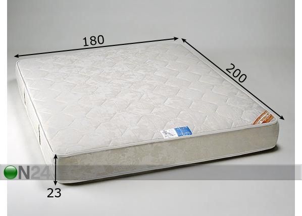Stroma madrats Soft Ökoloogiline 180x200 cm mõõdud