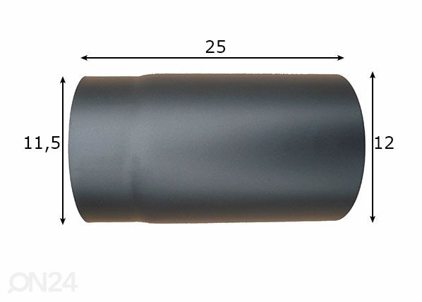 Suitsutoru Ø11,5 cm mõõdud