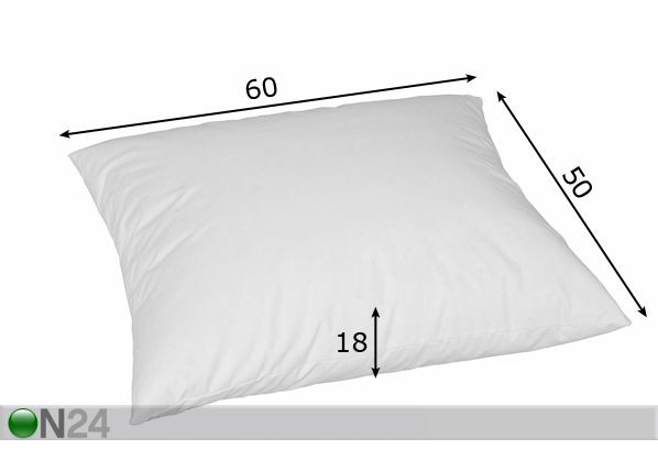 Sulepadi 50x60 cm, 800 g mõõdud