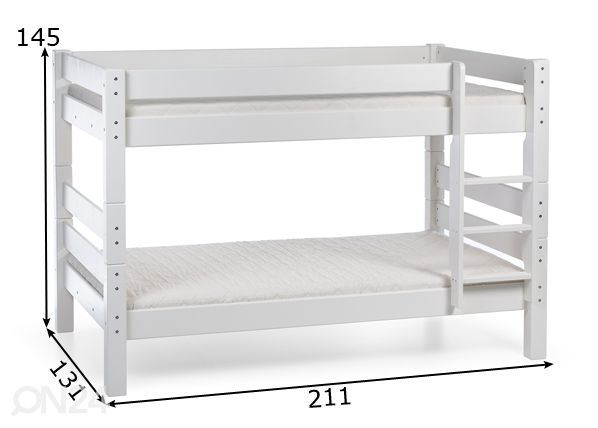 Suwem narivoodi Lahe püstredeliga 120x200 cm mõõdud