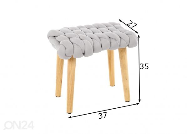 Taburet mõõdud
