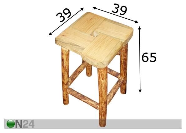 Taburet mõõdud