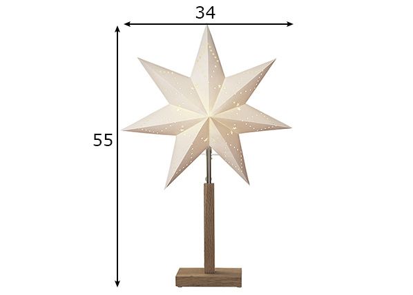 Täht Karo 55 cm mõõdud