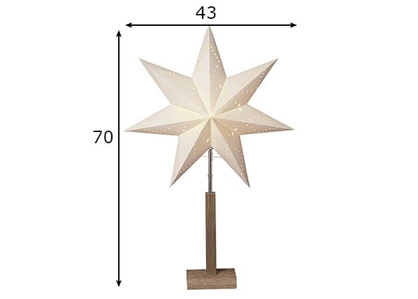 Täht Karo 70 cm mõõdud