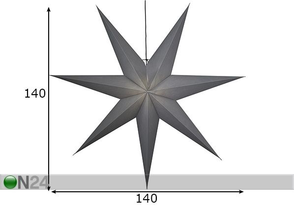 Täht Ozen 140 cm mõõdud
