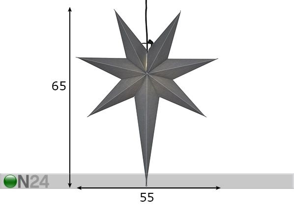 Täht Ozen 65 cm mõõdud