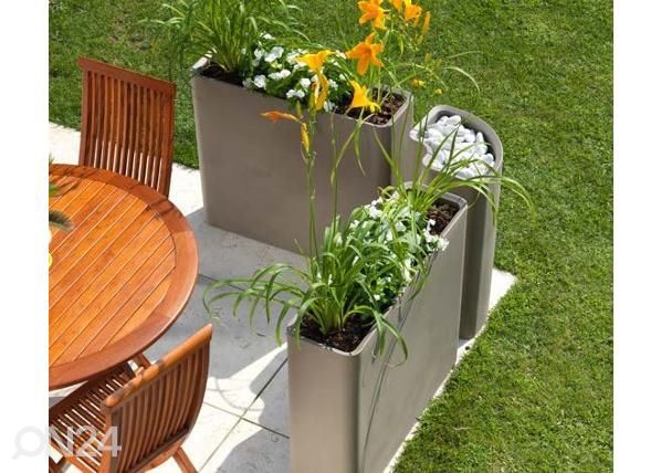 Taimepott Divio 90x27xh78 cm, betoon