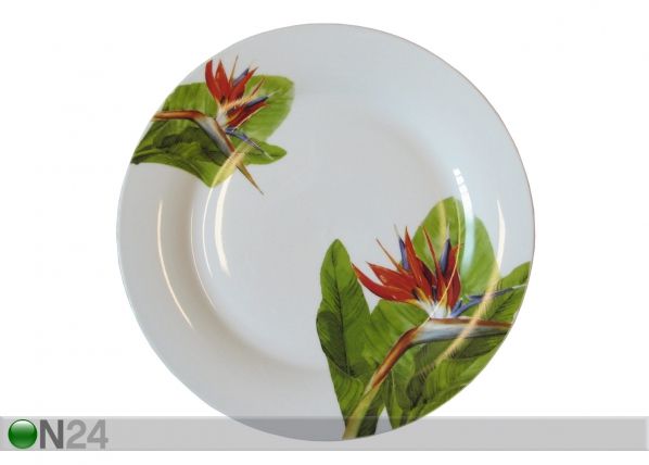 Taldrik Paradiisilinnulill Ø 27 cm, 6 tk