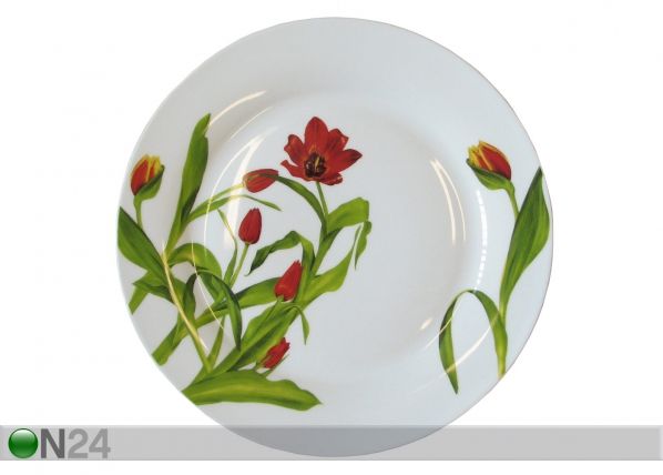 Taldrik Tulp Ø 23 cm, 6 tk