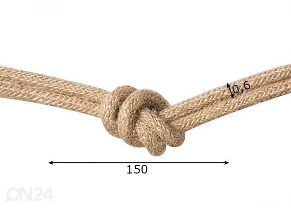 Tekstiilkaabel Fabric mõõdud