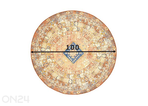 Terassivaip Tom Tailor Funky Orient Ø100 cm mõõdud