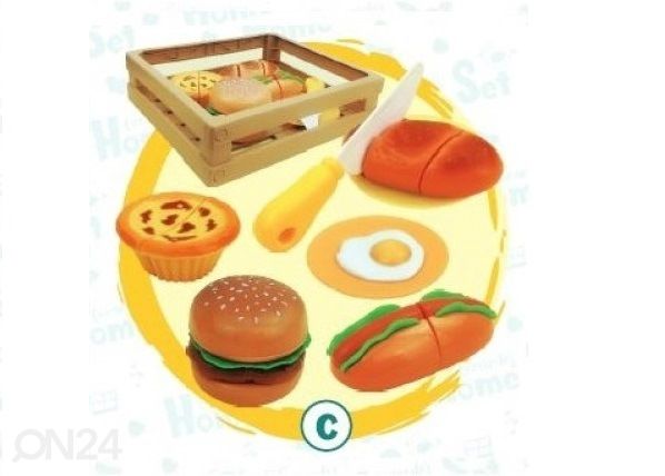 Toiduainete komplekt korvis - Burger