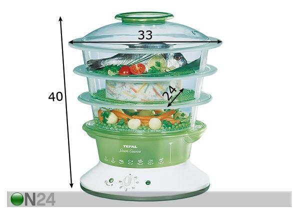 Toiduauruti Tefal Vitamine Plus mõõdud