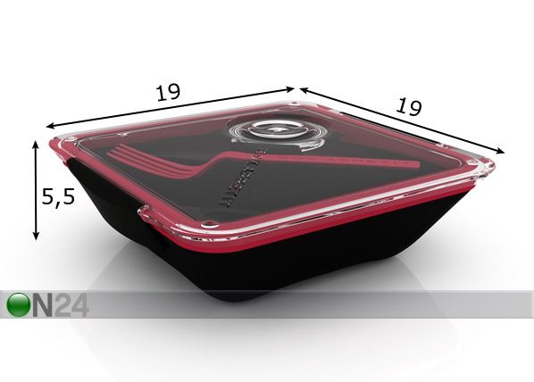 Toidukarp Appetit mõõdud