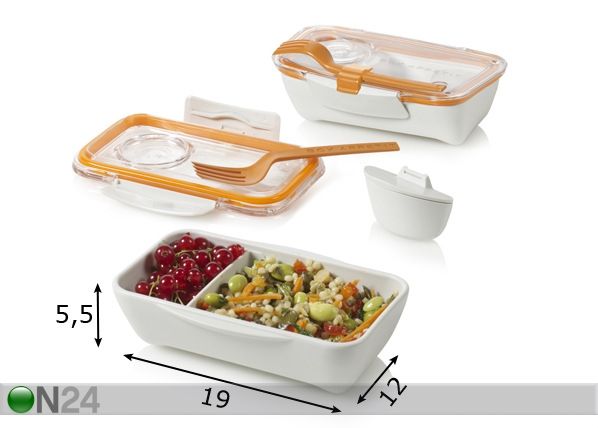 Toidukarp Bento mõõdud