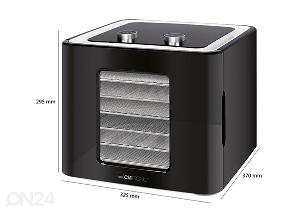 Toidukuivati Clatronic DR3773 mõõdud