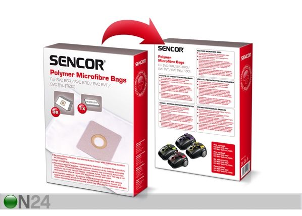 Tolmukotid Sencor SVC8 5 tk