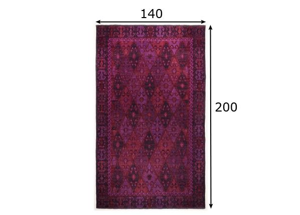 Tom Tailor vaip Vintage Kelim 140x200, lilla mõõdud