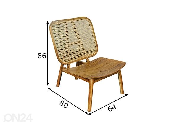 Tool Sit&Chair mõõdud