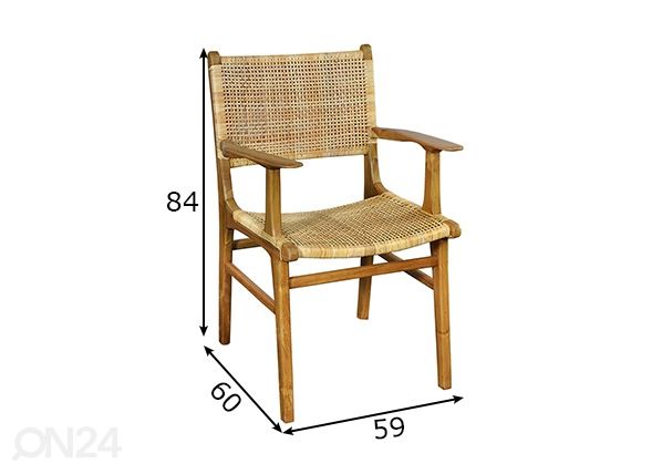 Tool Sit&Chair mõõdud