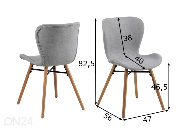 Toolid Filomena, 2 tk mõõdud