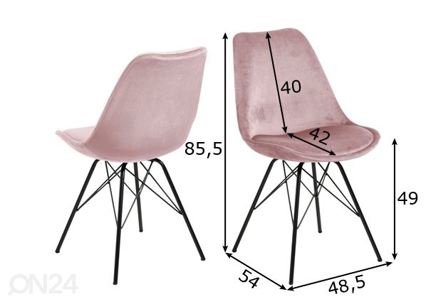 Toolid Rose, 2 tk mõõdud