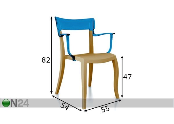 Toolide komplekt Hera-K, 4 tk mõõdud