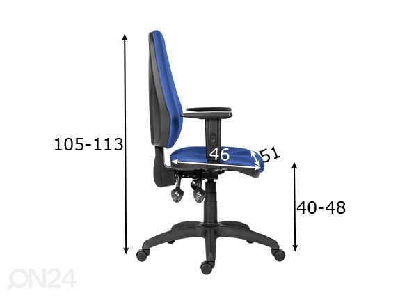Töötool Asyn D4, sinine mõõdud