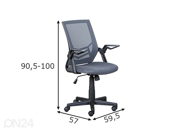 Töötool Jilli, hall mõõdud