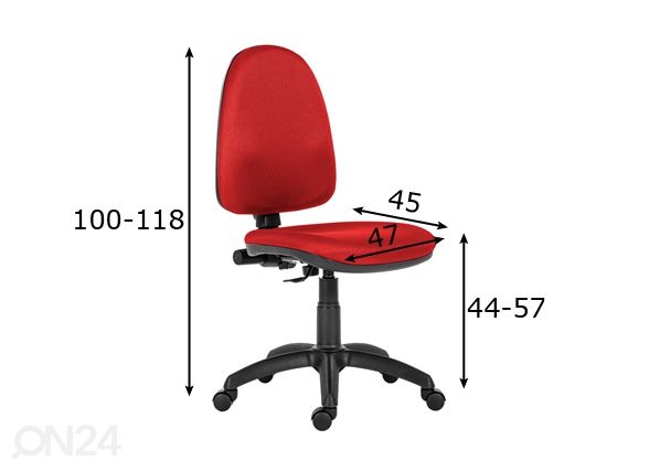 Töötool Mek D3, punane mõõdud