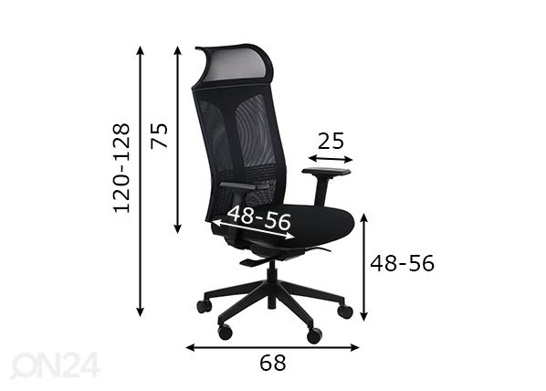 Töötool Ryder, must mõõdud