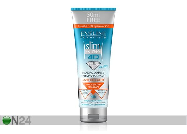 Tselluliidivastane kehakoorija Slim 4D Diamond Eveline Cosmetics 250ml