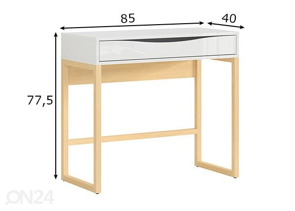 Tualettlaud / konsoollaud mõõdud